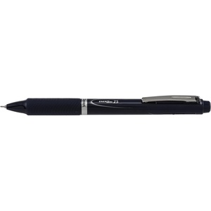 image:imagePentel EnerGel 2S MultiFunction 2Ink  Pencil 05mm Fine Line BlackRed Ink05mm Pencil White Barrel  BLW355WNavy