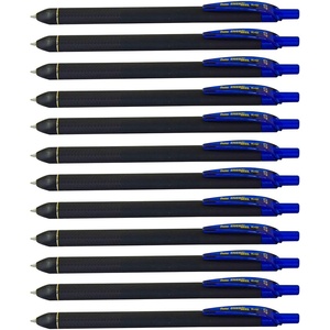 image:imagePentel EnerGel Kuro Liquid Gel Pen 07mm Medium line Red Ink 12 Pack BL437R1BBlue