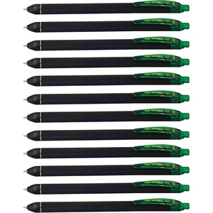 image:imagePentel EnerGel Kuro Liquid Gel Pen 07mm Medium line Red Ink 12 Pack BL437R1BGreen