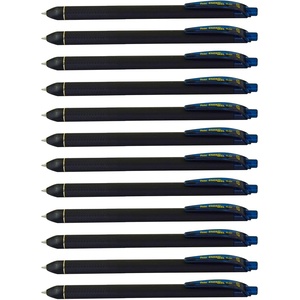 image:imagePentel EnerGel Kuro Liquid Gel Pen 07mm Medium line Red Ink 12 Pack BL437R1BNavy Blue