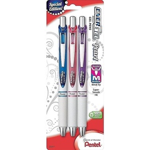 image:imagePentel EnerGel Pearl Deluxe RTX Retractable Liquid Gel Pen 07mm BL77WBP3M1