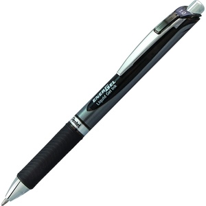 image:imagePentel EnerGel RTX Retractable Liquid Gel Pen Bold Line Metal Tip Violet Ink BL80V Pack of 1 12 Count TotalBlack