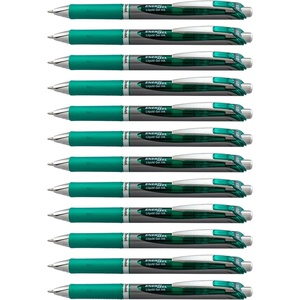 image:imagePentel EnerGel RTX Retractable Liquid Gel Pen Bold Line Metal Tip Violet Ink BL80V Pack of 1 12 Count TotalGreen