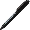 image:imagePentel Handyline S Retractable and Refillable Permanent Marker Bullet Tip Black Barrel Black Ink Box of 12 NXS15ABlack