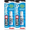 image:imagePentel Permanent Marker White Broad Point 1 Pack 100W1 Count Pack of 2