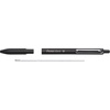 image:imageIZEE BALLPOINT RETRACTABLE PEN 10MM TIP BLUE INK 12 PACKBLACK