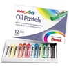 image:imagePentel Arts Oil Pastels Assorted colours 1 pack of 25 sticks1 Count Pack of 36