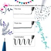 image:imagePentel Brush Sign Pen Pastel colors SES15C  Brush Nib  Fibre Tip
