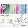 image:imagePentel Brush Sign Pen Pastel colors SES15C  Brush Nib  Fibre Tip