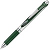 image:imagePentel EnerGel Ballpoint Pen 05mm Silver Axis Forest Green BLN75ZD3