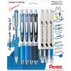 image:imagePentel Expressions NoteTaking Kit Includes EnerGel RTX Gel Pens 07mm Assorted Ink Colors TwistErase Click Mechanical Pencil 07mm Sign Pen Twin Markers Assorted Colors BL77XLBNBP8M