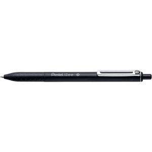image:imageIZEE BALLPOINT RETRACTABLE PEN 10MM TIP BLUE INK 12 PACKBLACK