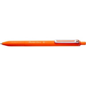 image:imageIZEE BALLPOINT RETRACTABLE PEN 10MM TIP BLUE INK 12 PACKORANGE