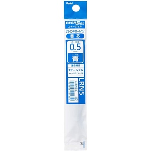 image:imagePentel Gel Ballpoint Pen Refill for Energel X 05mm Needle Tip Blue Ink XLRN5C