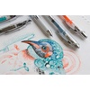 image:imagePentel EnerGel Ink Ballpoint Pen 002 inches 05 mm 5 Colors5color