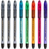image:imagePentel RSVP Razzle Dazzle Ballpoint Pen 10mm Assorted Barrel Colors Black Ink 8 Pack