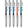 image:imagePentel EnerGel Ink Ballpoint Pen 002 inches 05 mm 5 Colors5color