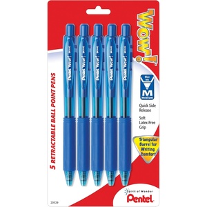 image:imageWows Retractable Ballpoint Pen in Blue Set of 6