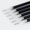 image:imagePentel Refill Ink  For EnerGel Gel Pen 07mm Metal Tip Medium Black Ink Pack of 6 Refills LR76ABlack