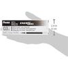 image:imagePentel Refill Ink for EnerGel Liquid Gel Pen 03mm Extra Fine Line Needle Tip Black Ink Box of 12 LRN3ABlack
