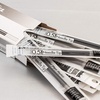 image:imagePentel Refill Ink for EnerGel Liquid Gel Pen 05mm Fine Line Needle Tip Black Ink Box of 12 LRN5A