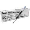 image:imagePentel Refill Ink for EnerGel Liquid Gel Pen 10mm Bold Line Metal Tip Black Ink Box of 12 LR10ABlack