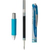 image:imagePentel Refill Ink for EnerGel RTX Retractable Gel Pen 12 Pack 07mm Medium Point Lime Green LR7KSky Blue