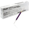 image:imagePentel Refill Ink for EnerGel 07mm Needle Tip Liquid Gel Pen Pack of 12 Red Ink LRN7B12Violet