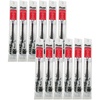 image:imagePentel Refill Ink for EnerGel Liquid Gel Pen 10mm Bold Line Metal Tip Black Ink Box of 12 LR10ARed