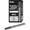 image:imagePentel Refill Ink for Handy Lines Permanent Marker Black Ink Box of 12 NR3ABlack