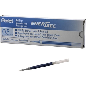 image:imagePentel Refill Ink for EnerGel Liquid Gel Pen 05mm Needle Tip Red Ink Box of 12 LRN5B12Sky Blue Pen