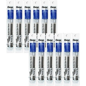 image:imagePentel Refill Ink for EnerGel Liquid Gel Pen 10mm Bold Line Metal Tip Black Ink Box of 12 LR10ABlue
