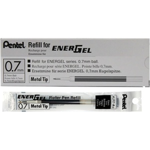 image:imagePentel Refill Ink for EnerGel RTX Retractable Gel Pen 12 Pack 07mm Medium Point Lime Green LR7KBlack