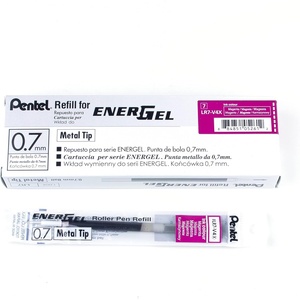 image:imagePentel Refill Ink for EnerGel RTX Retractable Gel Pen 12 Pack 07mm Medium Point Lime Green LR7KMagenta