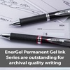 image:imagePentel Refill Ink for EnerGel PRO Permanent Gel Pen 07mm Medium Line Black Ink Box of 12 LRP7ARed