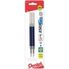 image:imagePentel Refill Ink For ENERGEL amp Lancelot Gel Pen 05mm Needle Tip Fine Blue Ink Pack of 2 LRN5BP2C