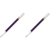 image:imagePentel Refill for EnerGel RTX EnerGel Deluxe Metal Tip Bold Point Violet Ink EA  PENLR10V1 Count Pack of 2