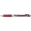 image:imagePentel EnerGel Xm 07mm Rollerball  GreyBurgundy