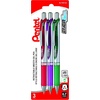 image:imagePentel EnerGel XM Retractable Pink Barrel Supporting Breast Cancer Now 07mm tip Black Ink Pack of 12 pensAssorted