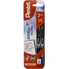 image:imagePentel EnerGel XM Retractable Pink Barrel Supporting Breast Cancer Now 07mm tip Black Ink Pack of 12 pensBlack