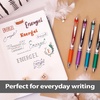 image:imagePentel EnerGel XM Retractable Pink Barrel Supporting Breast Cancer Now 07mm tip Black Ink Pack of 12 pensGreen