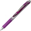 image:imagePentel EnerGel XM Retractable Pink Barrel Supporting Breast Cancer Now 07mm tip Black Ink Pack of 12 pensPurple