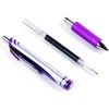 image:imagePentel EnerGel XM Retractable Pink Barrel Supporting Breast Cancer Now 07mm tip Black Ink Pack of 12 pensPurple