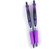 image:imagePentel EnerGel XM Retractable Pink Barrel Supporting Breast Cancer Now 07mm tip Black Ink Pack of 12 pensViolet