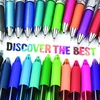image:imagePentel EnerGel XM Retractable Pink Barrel Supporting Breast Cancer Now 07mm tip Black Ink Pack of 12 pensViolet
