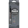 image:imagePentel Super Multi 8 Set XPH803ST 8in1 HolderStyle Mechanical Pencil 20mm amp Ballpoint Pen 07mm Includes Refill Leads amp Pointer Sharpener AllinOne MultiPen for Seamless Switching