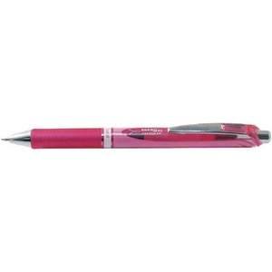 image:imagePentel EnerGel XM Retractable Pink Barrel Supporting Breast Cancer Now 07mm tip Black Ink Pack of 12 pensBreast Cancer Pink