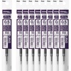 image:image EnerGel Black Colors XLRN5VA Ballpoint Pen Refill 002 inches 05 mm Bordeaux Black 10 Pieces