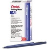 image:imagePentel Rolling Writer Pen 08mm Cushion Ball Tip Green Ink Box of 12 R100DBlue