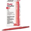 image:imagePentel Rolling Writer Pen 08mm Cushion Ball Tip Green Ink Box of 12 R100DRed